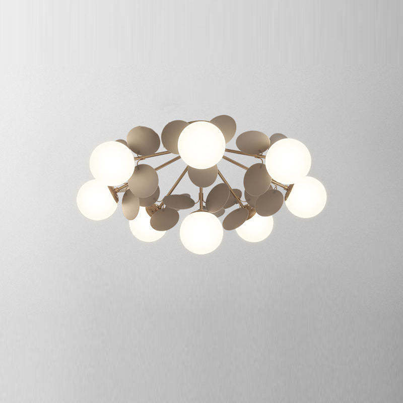 Scandinavian Colorful Flower Orb Metal Light — 8 / Colorful / 220V-240V For UK/AU