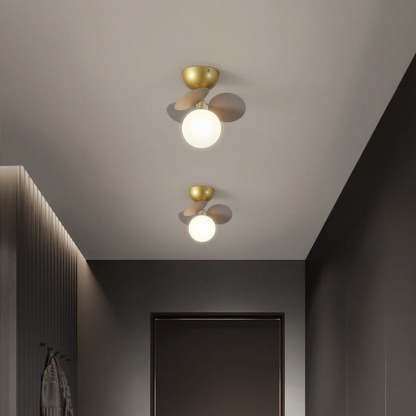 Scandinavian Colorful Flower Orb Metal Light — 8 / White / 220V-240V For UK/AU