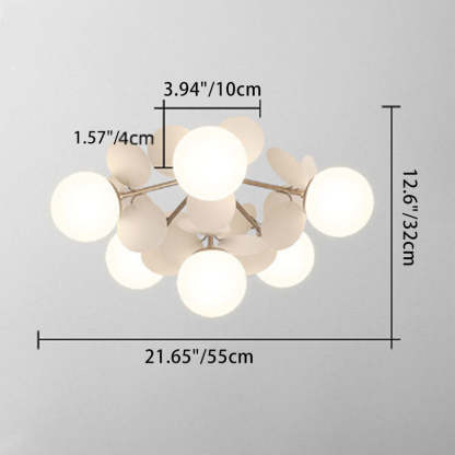 Scandinavian Colorful Flower Orb Metal Light — 1 / Colorful / 110V-120V For US/CA