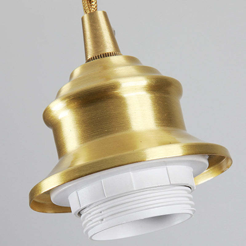 Scandinavian Pleated Half Circle Pendant Light