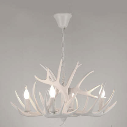 Art Deco Antler Iron Chandelier