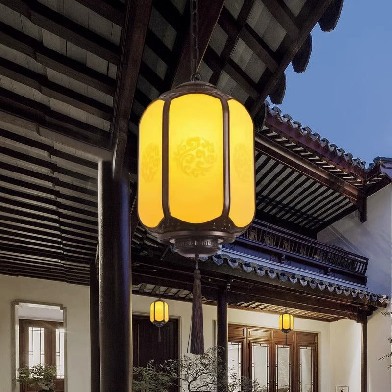 Art Deco Waterproof Lantern Aluminum Dolomite
