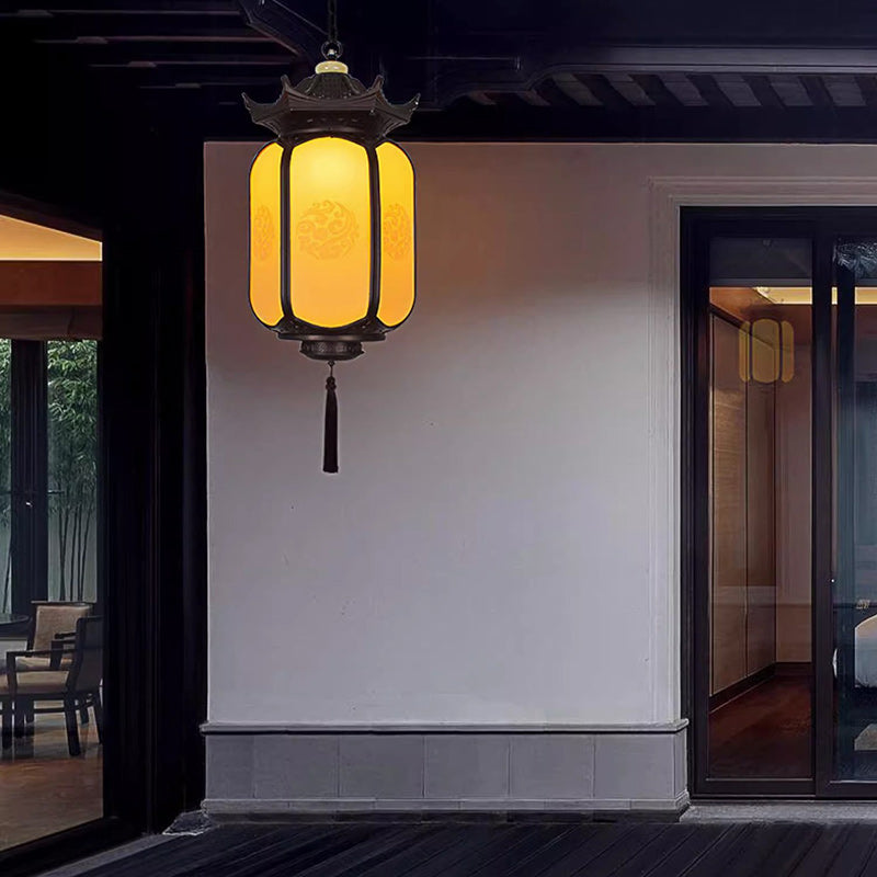 Art Deco Waterproof Lantern Aluminum Dolomite