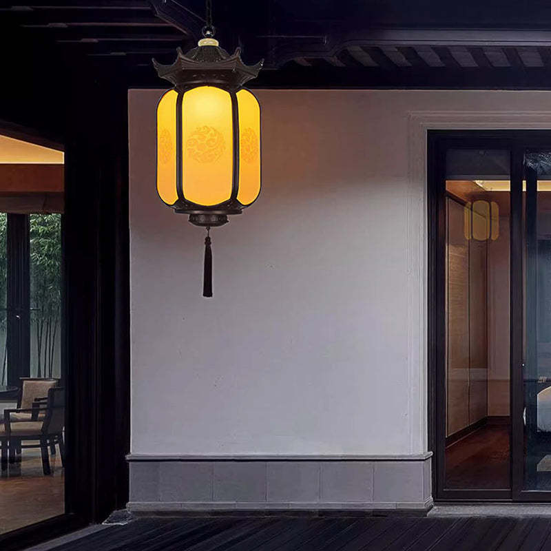 Art Deco Waterproof Lantern Aluminum Dolomite
