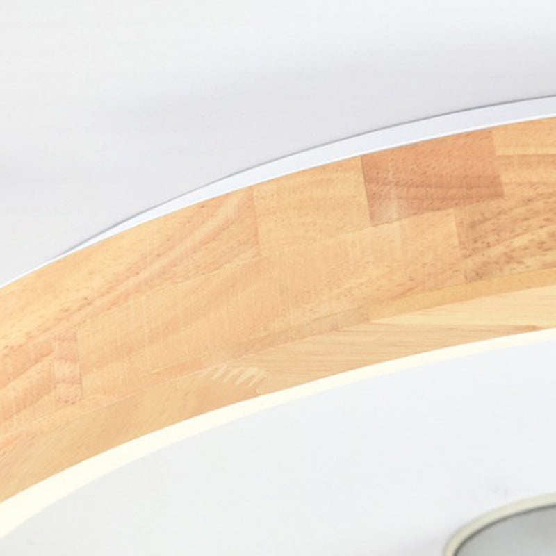 Minimalist Fan Dome Flush Mount Ceiling Fan Light