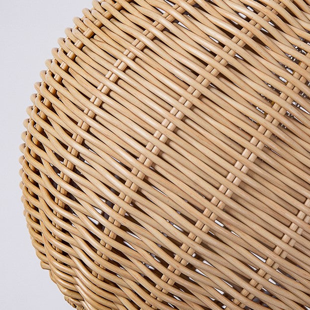 Waterproof Gourd Peanut Rattan Stainless Steel Pendant Light