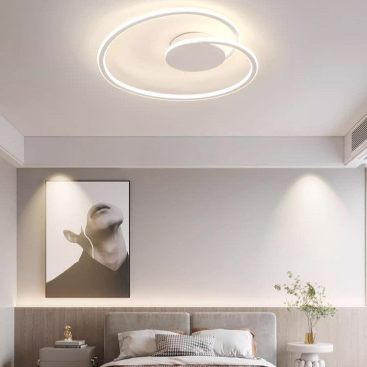 Contemporary Aluminum Silicone Heart Ceiling Light