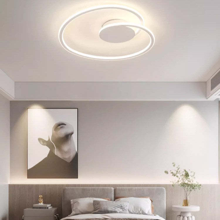 Contemporary Aluminum Silicone Heart Ceiling Light