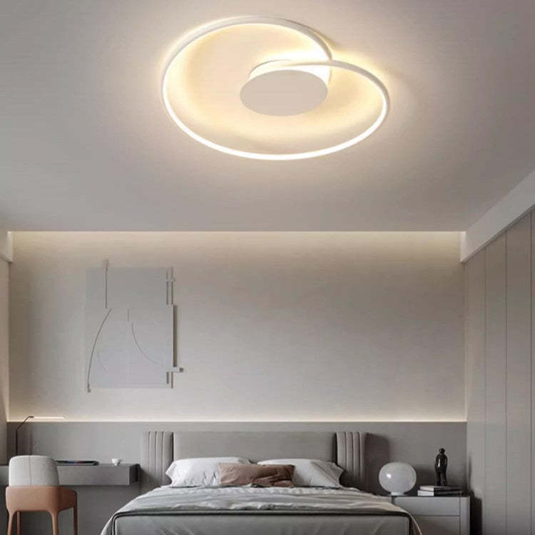 Contemporary Aluminum Silicone Heart Ceiling Light