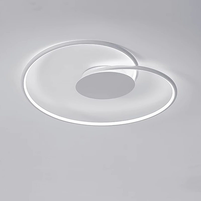 Contemporary Aluminum Silicone Heart Ceiling Light