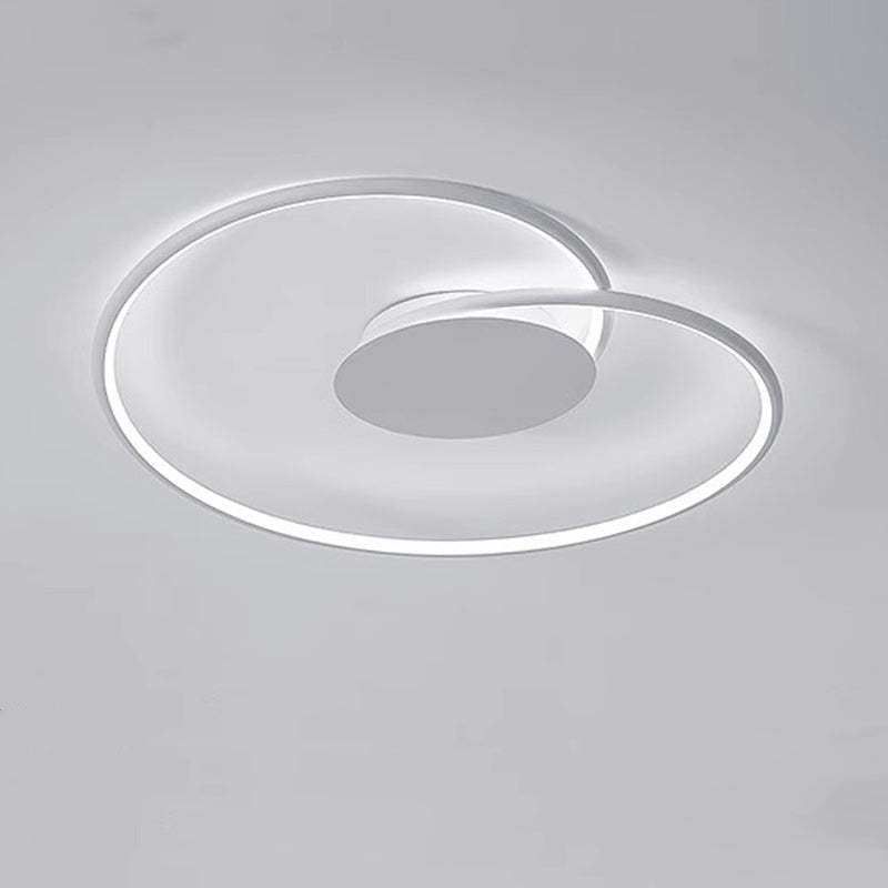 Contemporary Aluminum Silicone Heart Ceiling Light