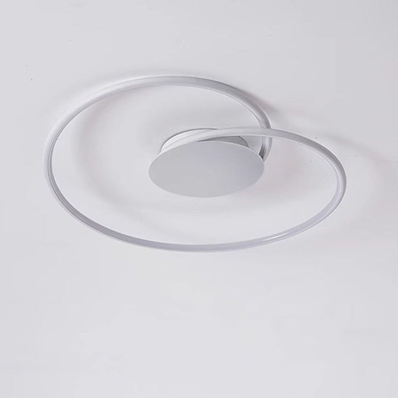 Contemporary Aluminum Silicone Heart Ceiling Light