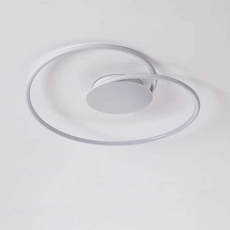 Contemporary Aluminum Silicone Heart Ceiling Light