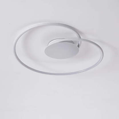 Contemporary Aluminum Silicone Heart Ceiling Light