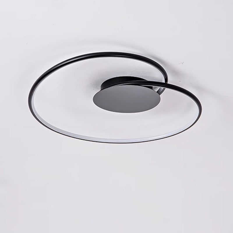 Contemporary Aluminum Silicone Heart Ceiling Light