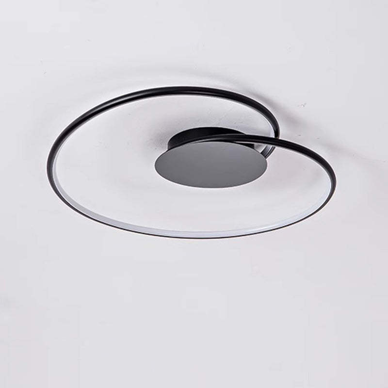 Contemporary Aluminum Silicone Heart Ceiling Light