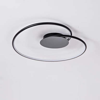 Contemporary Aluminum Silicone Heart Ceiling Light