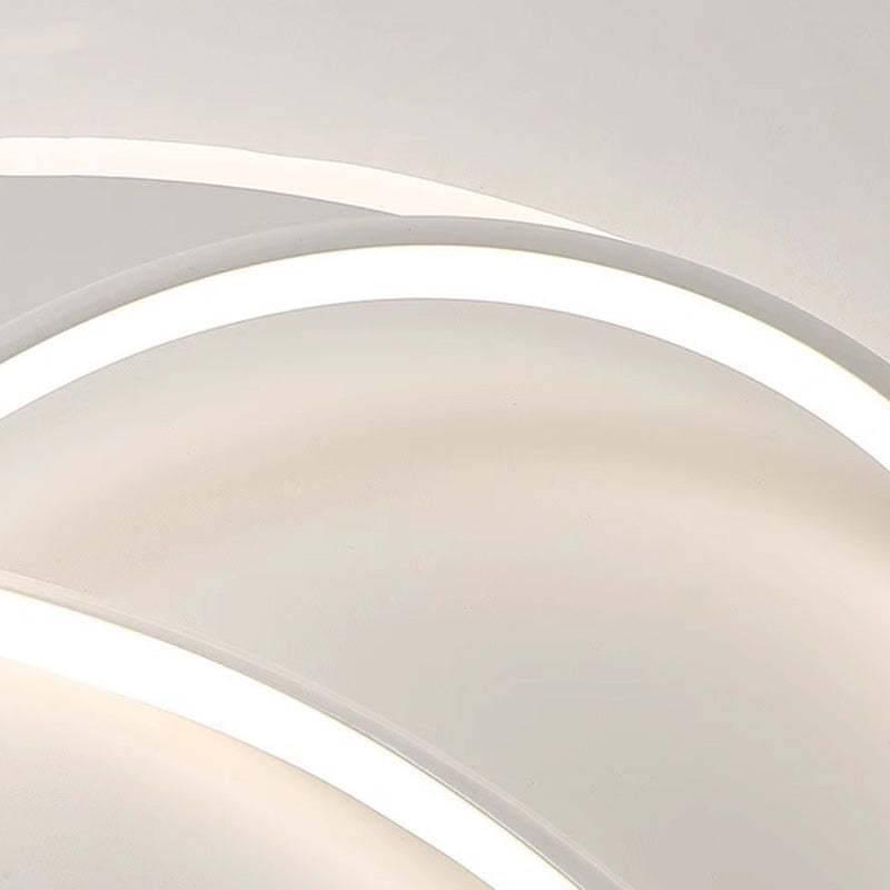 Contemporary Aluminum Silicone Heart Ceiling Light