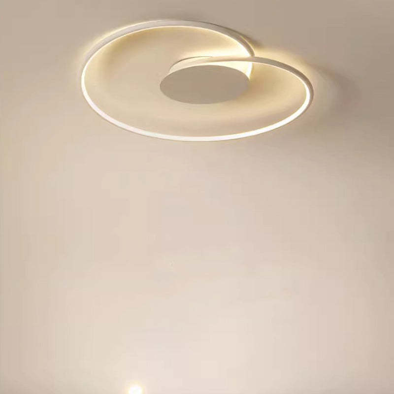 Contemporary Aluminum Silicone Heart Ceiling Light