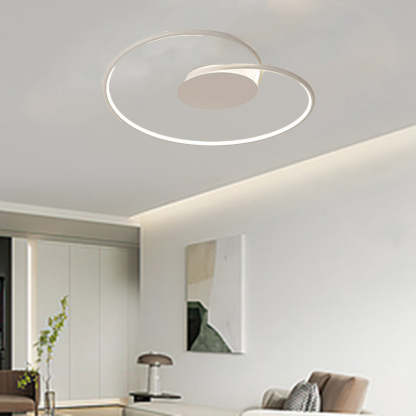 Contemporary Aluminum Silicone Heart Ceiling Light