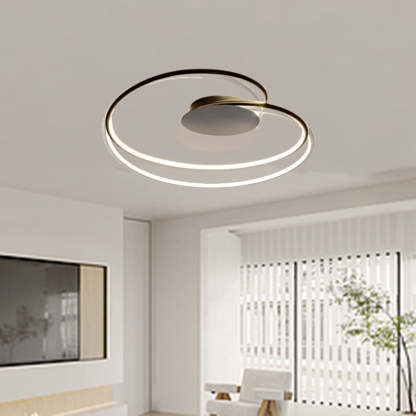 Contemporary Aluminum Silicone Heart Ceiling Light