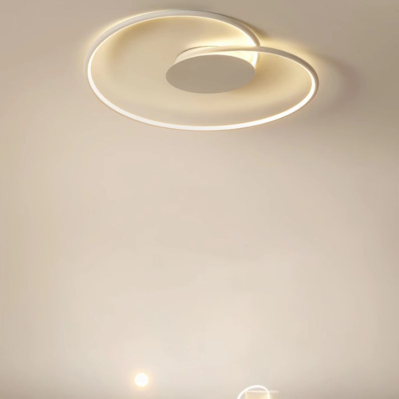 Contemporary Aluminum Silicone Heart Ceiling Light