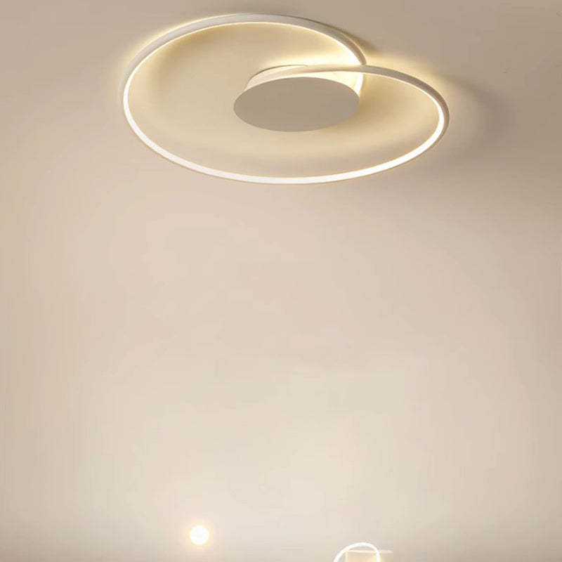 Contemporary Aluminum Silicone Heart Ceiling Light
