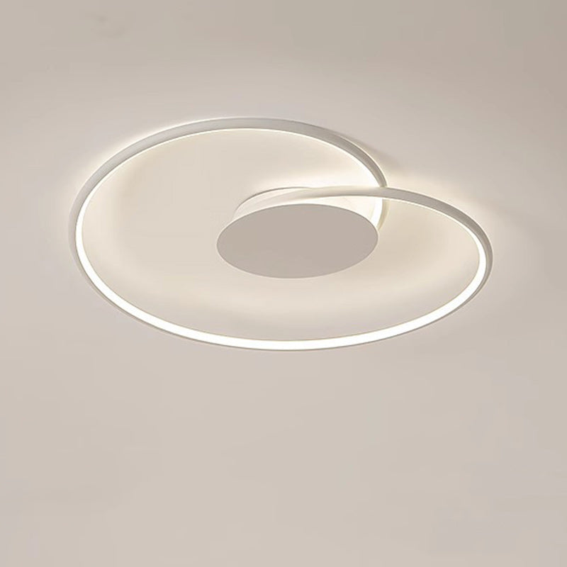 Contemporary Aluminum Silicone Heart Ceiling Light