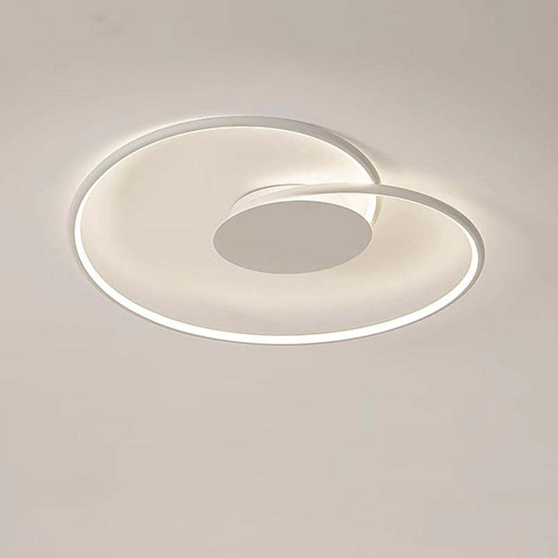 Contemporary Aluminum Silicone Heart Ceiling Light