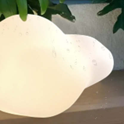 Art Deco Solar Cloud LED Outdoor Light