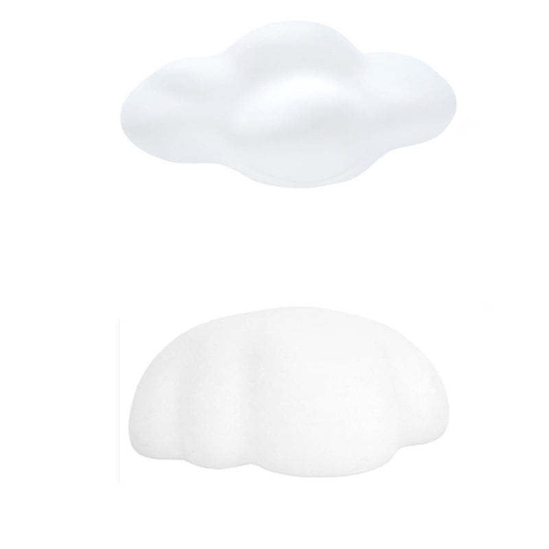Art Deco Solar Cloud LED Outdoor Light