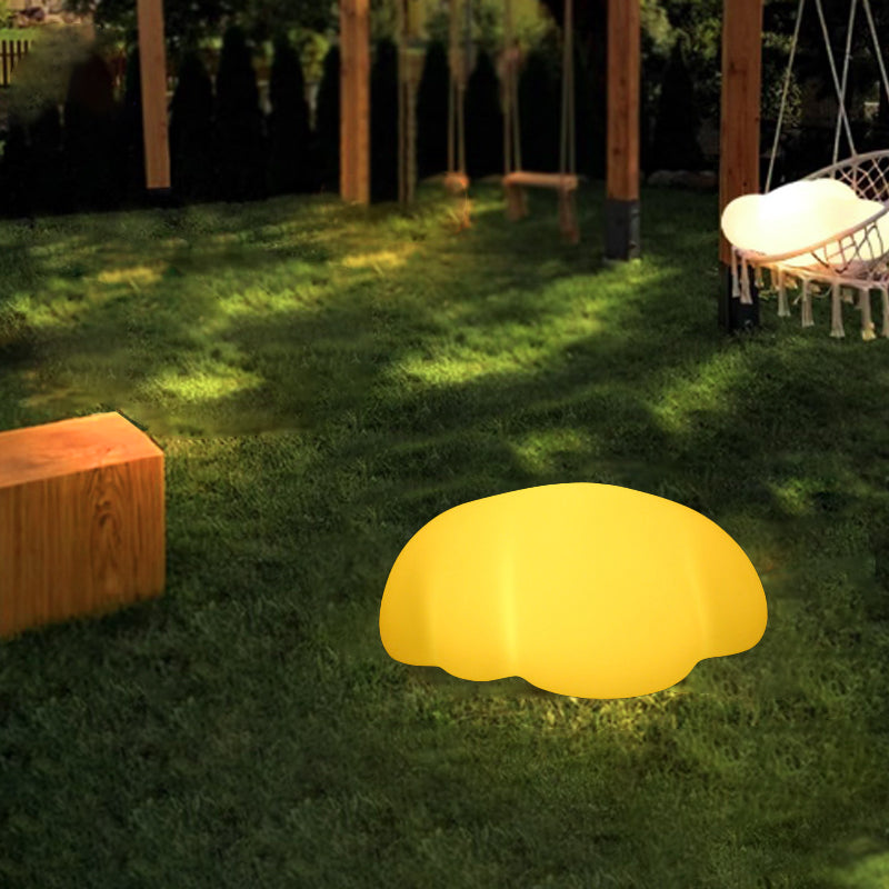 Art Deco Solar Cloud LED Outdoor Light