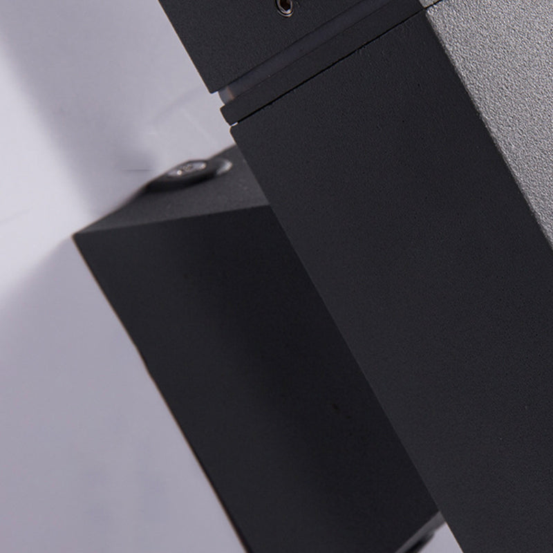 Minimalist Rectangle Aluminum Acrylic LED Wall Sconce