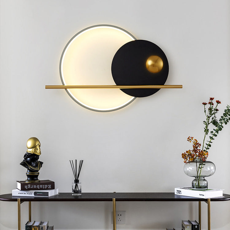 Scandinavian Aluminum Iron LED Wall Sconce