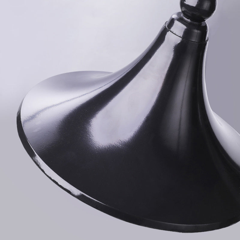 Industrial Horn-Shape Cone Aluminum Acrylic Wall Sconce