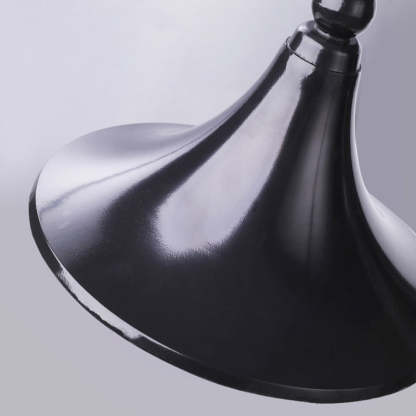 Industrial Horn-Shape Cone Aluminum Acrylic Wall Sconce