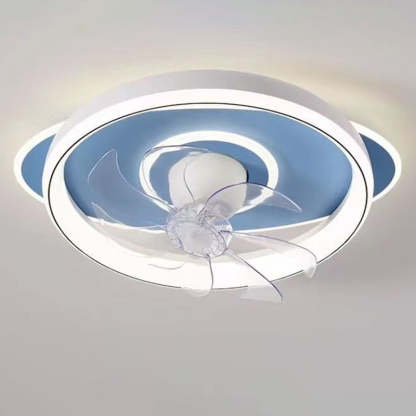 Scandinavian Dome Flush Mount Ceiling Fan