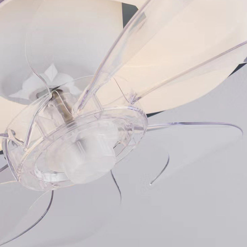 Scandinavian Dome Flush Mount Ceiling Fan