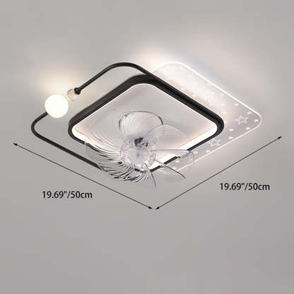 Scandinavian Flush Mount Ceiling