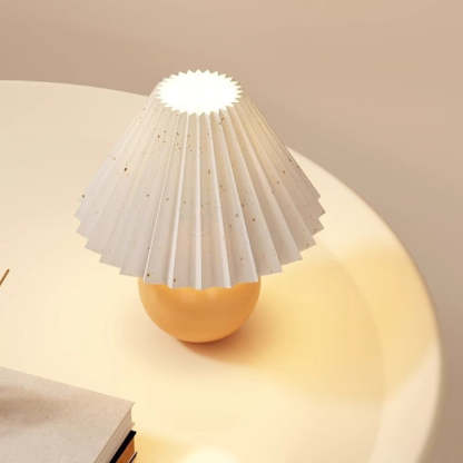 Minimalist Cream Cylinder Iron Side Table