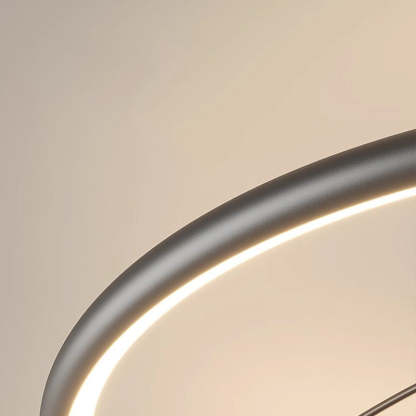 Minimalist Orb Aluminum Silicone Flush Mount