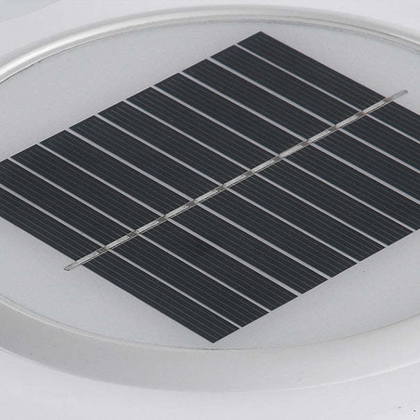 Minimalist Solar Lotus Cylinder LED Outdoor Light