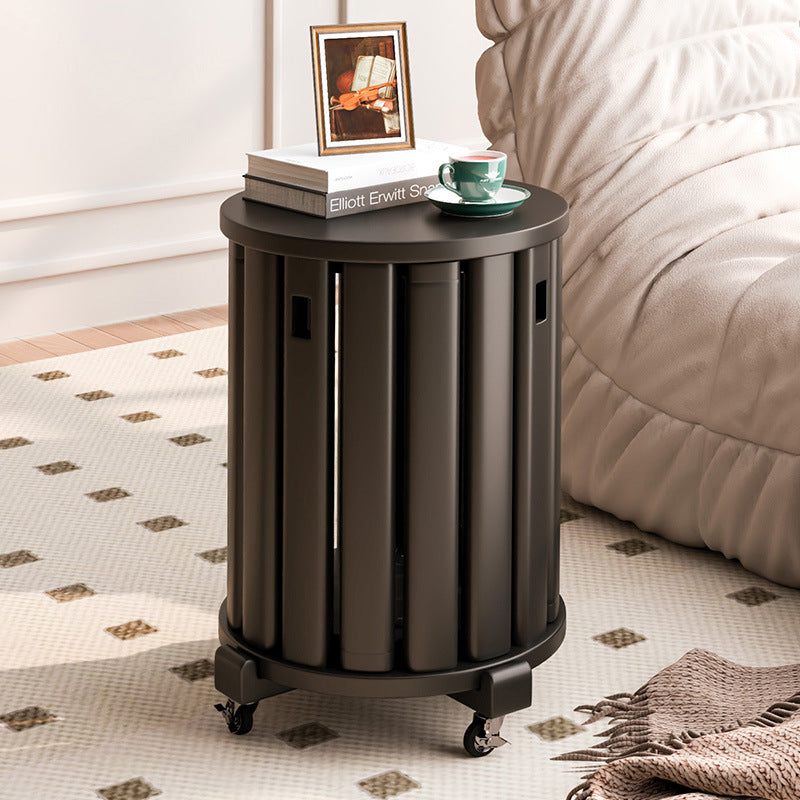 Minimalist Detachable Round Wood Side Table