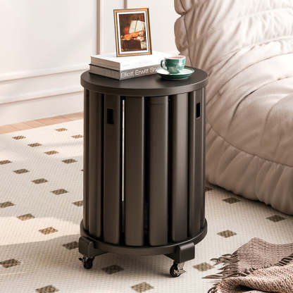 Minimalist Detachable Round Wood Side Table