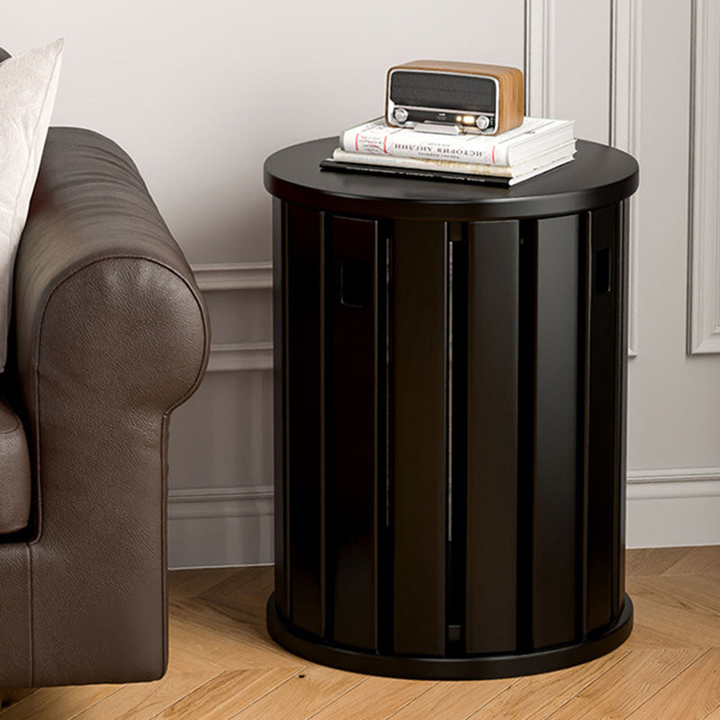 Minimalist Detachable Round Wood Side Table