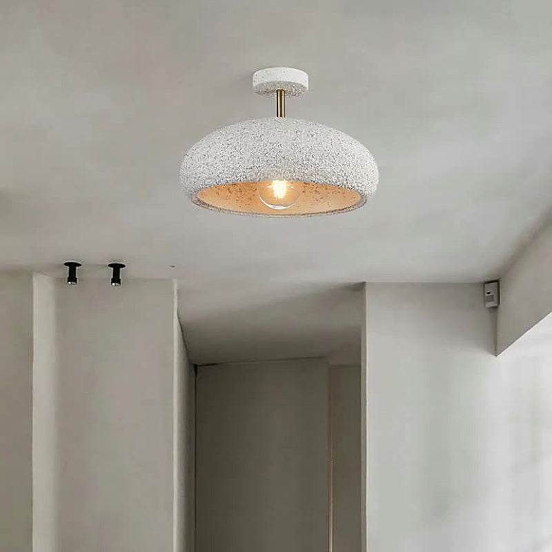 Scandinavian Wabi-Sabi Composite Ceiling Light