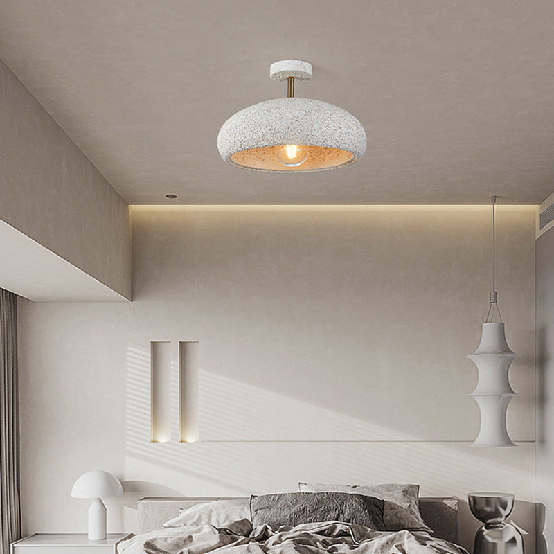 Scandinavian Wabi-Sabi Composite Ceiling Light