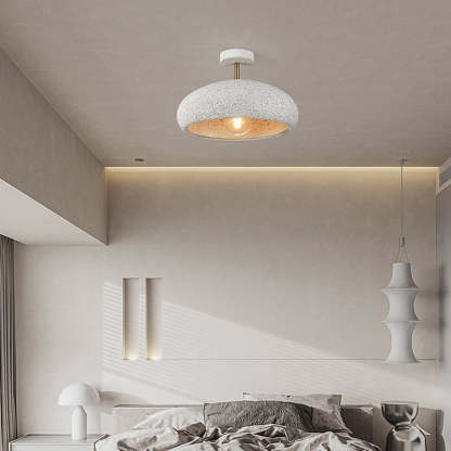 Scandinavian Wabi-Sabi Composite Ceiling Light