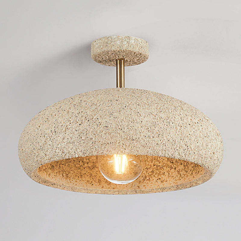 Scandinavian Wabi-Sabi Composite Ceiling Light