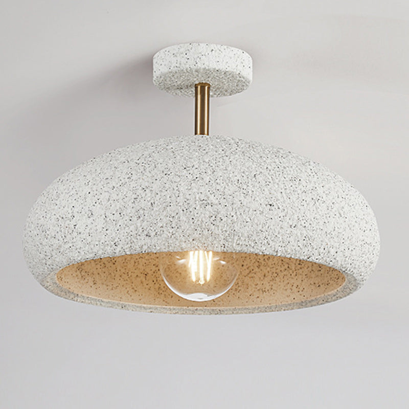 Scandinavian Wabi-Sabi Composite Ceiling Light